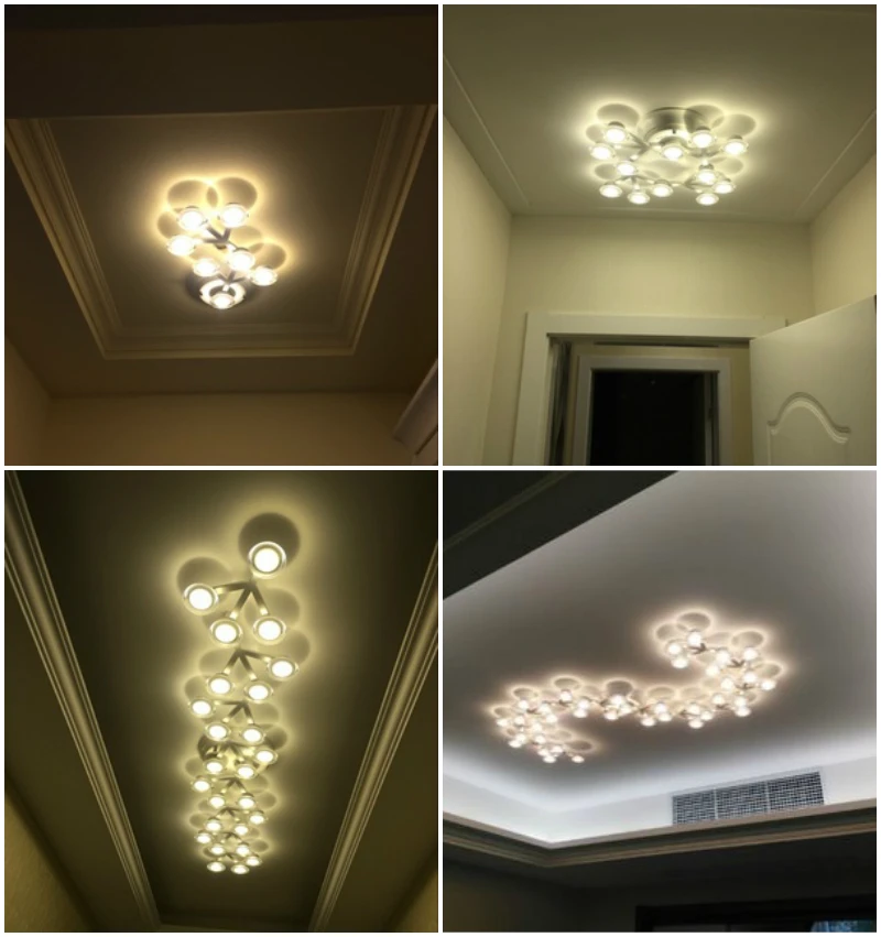 Современный художественный дизайн LED звезда Слива hanglamp Декор подвесные