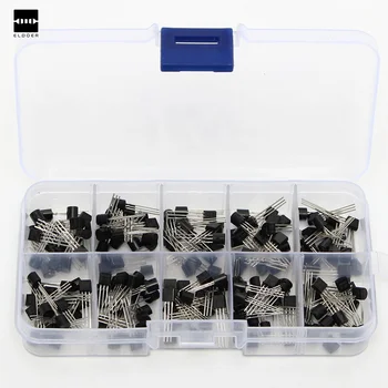 

1PC Electronic kits 10Values x20 200pcs TO-92 Transistor Assortment Assorted Kit Box BC337 BC547 LCD DIY Tool Kit