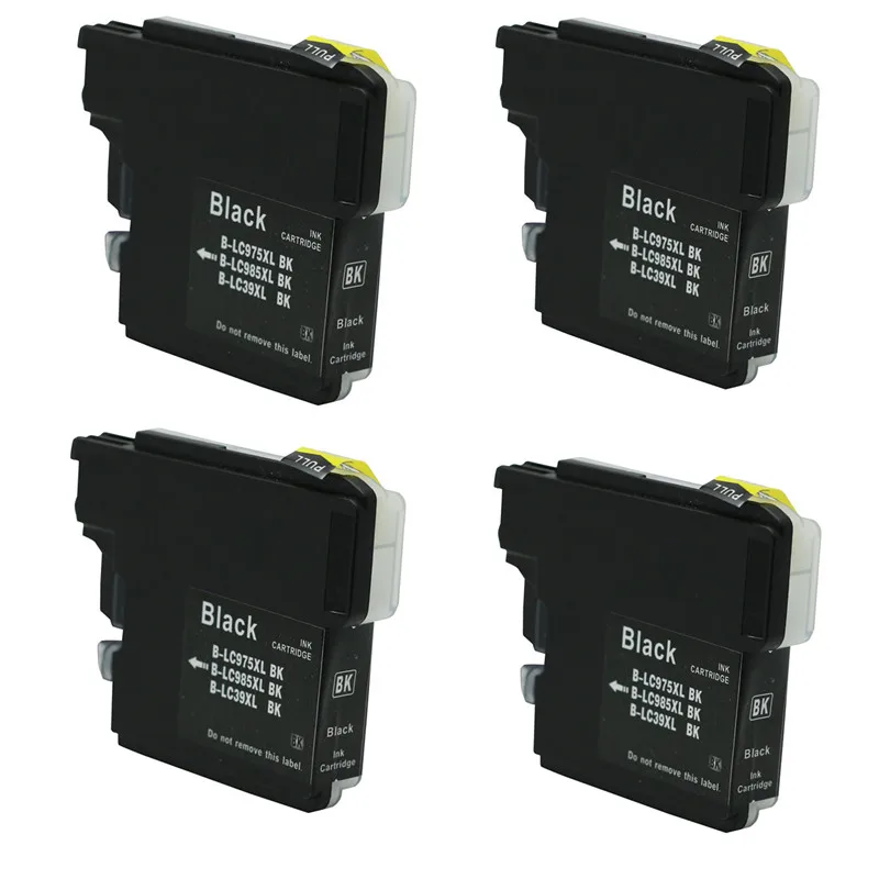

LC985 LC39 LC975 Black Ink Cartridges Replacement For Brother MFC-935CDWN MFC-J950DWN MFC-990CW MFC-5490CN MFC-5490CW