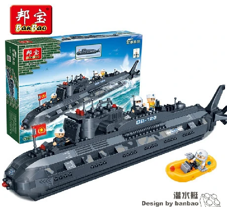 del bloque compatible con lego nuevos Pasatiempos Educativo militar submarino submarino 3D de Construcción de Ladrillo para Los Niños|toy farm|toy pooltoy - AliExpress