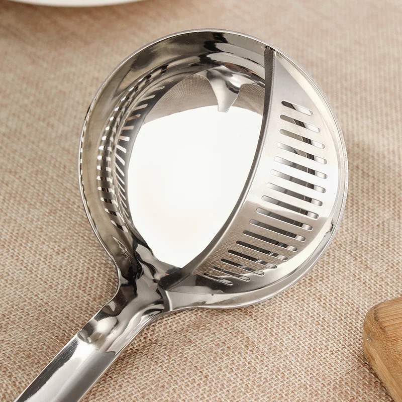 Ложка для супа из нержавеющей стали с фильтром|stainless steel soup spoon|soup spoonstainless spoon |