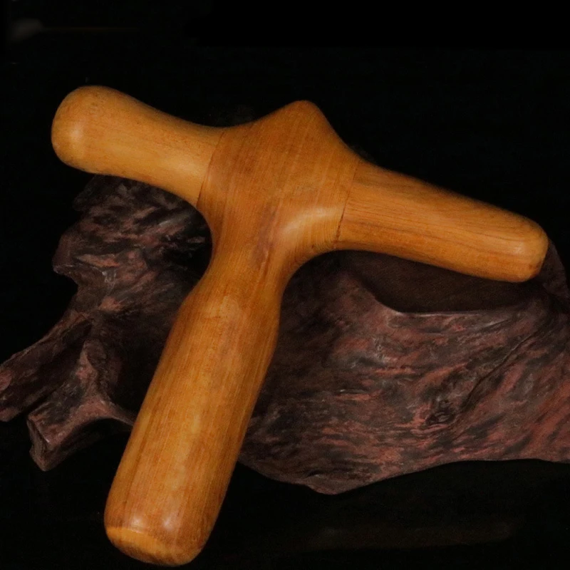 Fragrant Wood Massage Tool Reflexology Hand Foot Leg Back Body Therapy