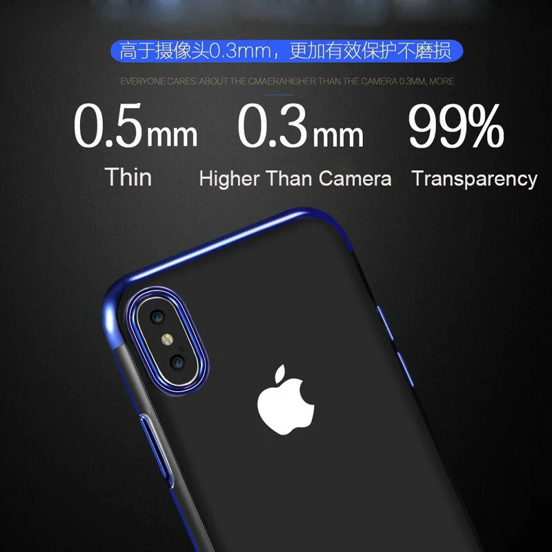 Soinmy SE чехол для iPhone 5s прозрачный из ТПУ 7 Чехол 5 6 6s 8 Plus X Fundas Capa Carcasa Hoesjes|Бамперы| |