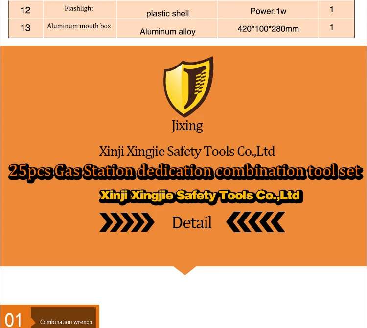 25 шт не Искрящийся набор инструментов для АЗС, взрывозащищенный, алюминиевая бронза и Бериллиевая бронза ручной ящик для инструментов