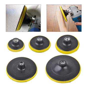 

LETAOSK High Quality Backing Polishing Polisher Buffing Pad Backer Plate Hook&Loop Car Auto 14mm/16mm
