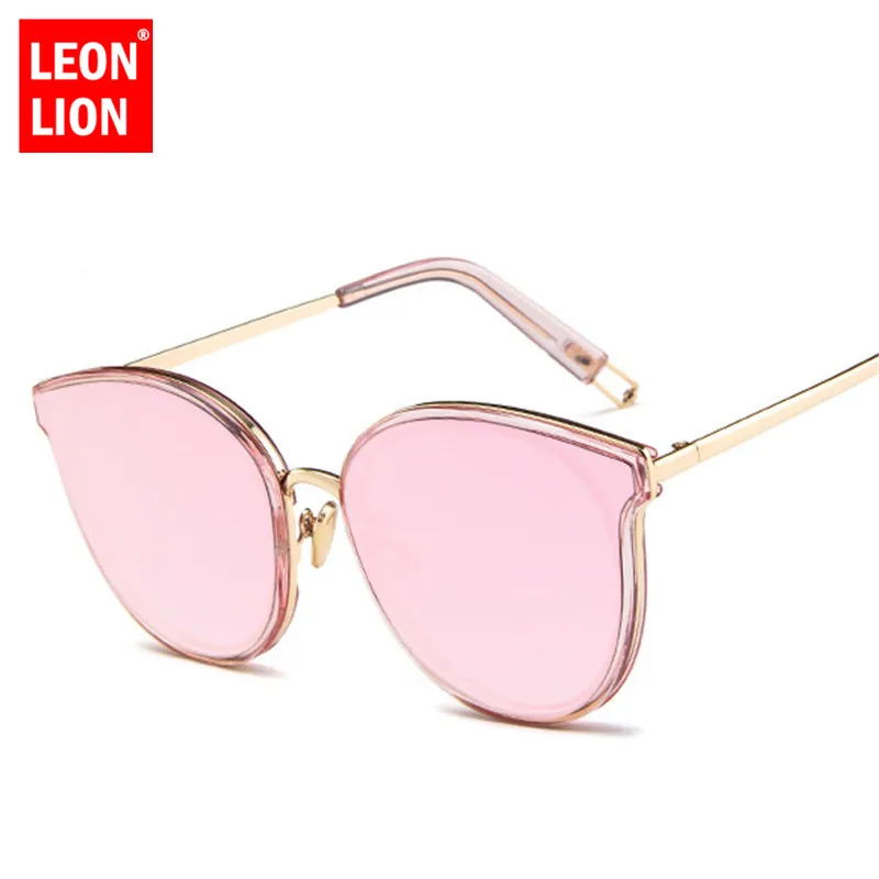 

LeonLion 2020 Vintage Alloy Sunglasses Women Retro Mirror Glasses Lady Metal Sun Glasses UV400 Driving Lunette De Soleil Femme