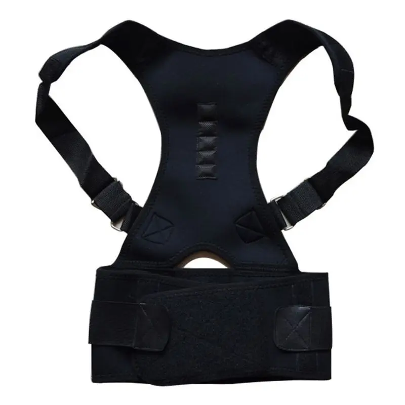

1Pc Male Female Adjustable Magnetic Posture Corrector Corset Back Lumbar Support