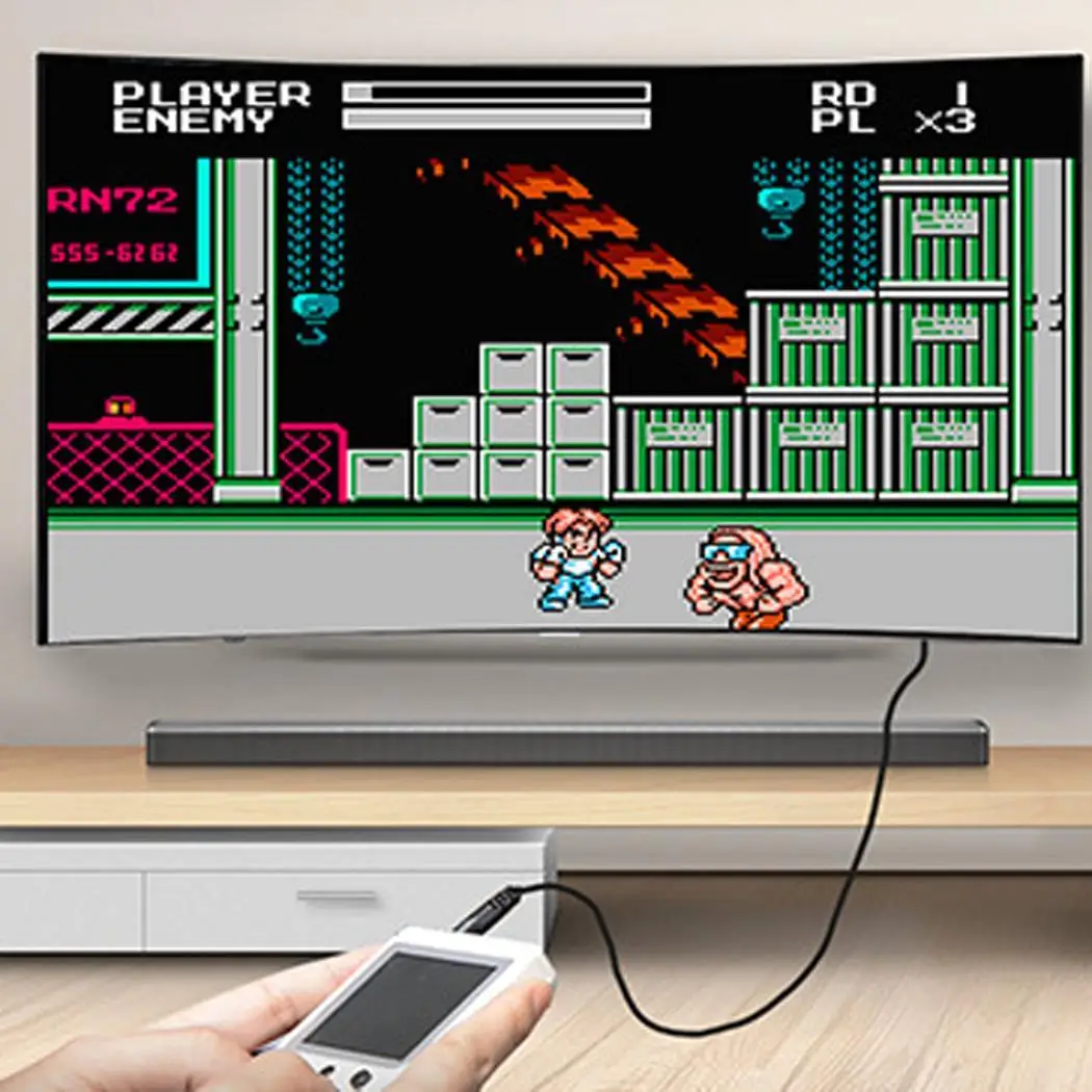 Мини игровая консоль 8 бит Ретро карманный портативный игровой плеер встроенный 168 классические игры лучший подарок для ребенка Ностальгический плеер