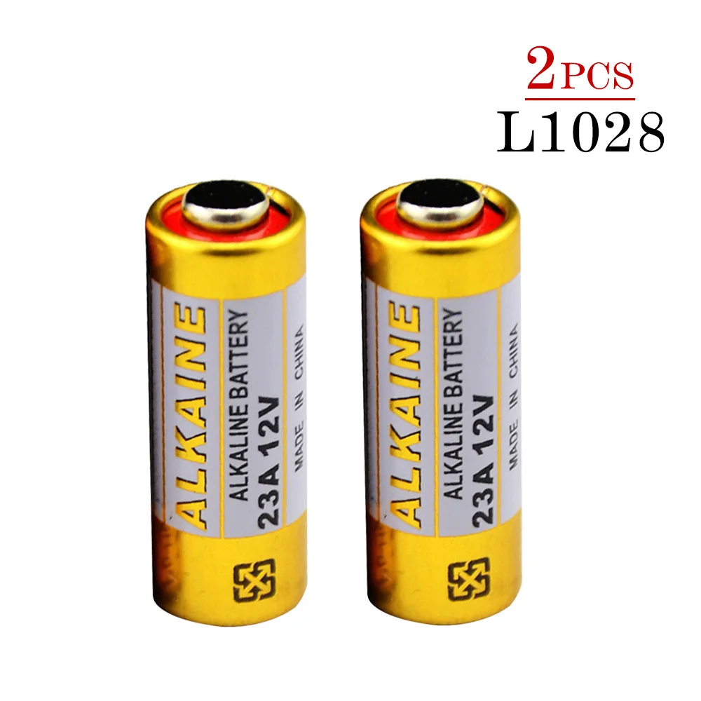 

2pcs/Lot 23A12V Battery Small Battery 23A 12V 21/23 A23 E23A MN21 MS21 V23GA L1028 Alkaline Dry Battery