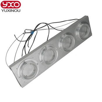 

200W 400W High Power LED Heatsink cooling with fans Lens led radiator for led full spectrum grow light,led aquarium light