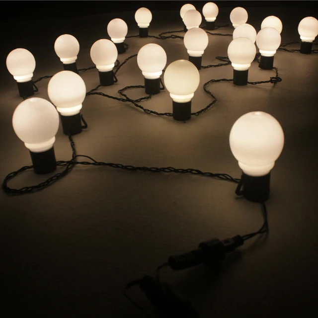 5cm Big Ball LED Christmas Lights Decoration Outdoor Wedding Lights 5cm Big Ball LED Christmas lights Decoration Outdoor Wedding Lights Garland Garden Decorative Light New Year - 5cm Big Ball LED Christmas Lights Decoration Outdoor Wedding Lights