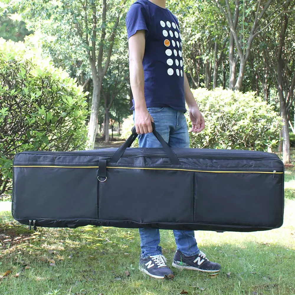 Hoge kwaliteit nieuwe draagbare professionele duurzaam 88 Key Keyboard tas elektrische piano orgel gewatteerde case gig cover waterdicht pakket Hoge kwaliteit nieuwe draagbare professionele duurzaam 88 Key Keyboard tas elektrische piano orgel gewatteerde case gig cover waterdicht pakket