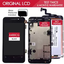 100% Original Brand TFT 854×480 LCD For ASUS Zenfone 4 A400CG Display With Touch Screen With Frame Digitizer Assembly