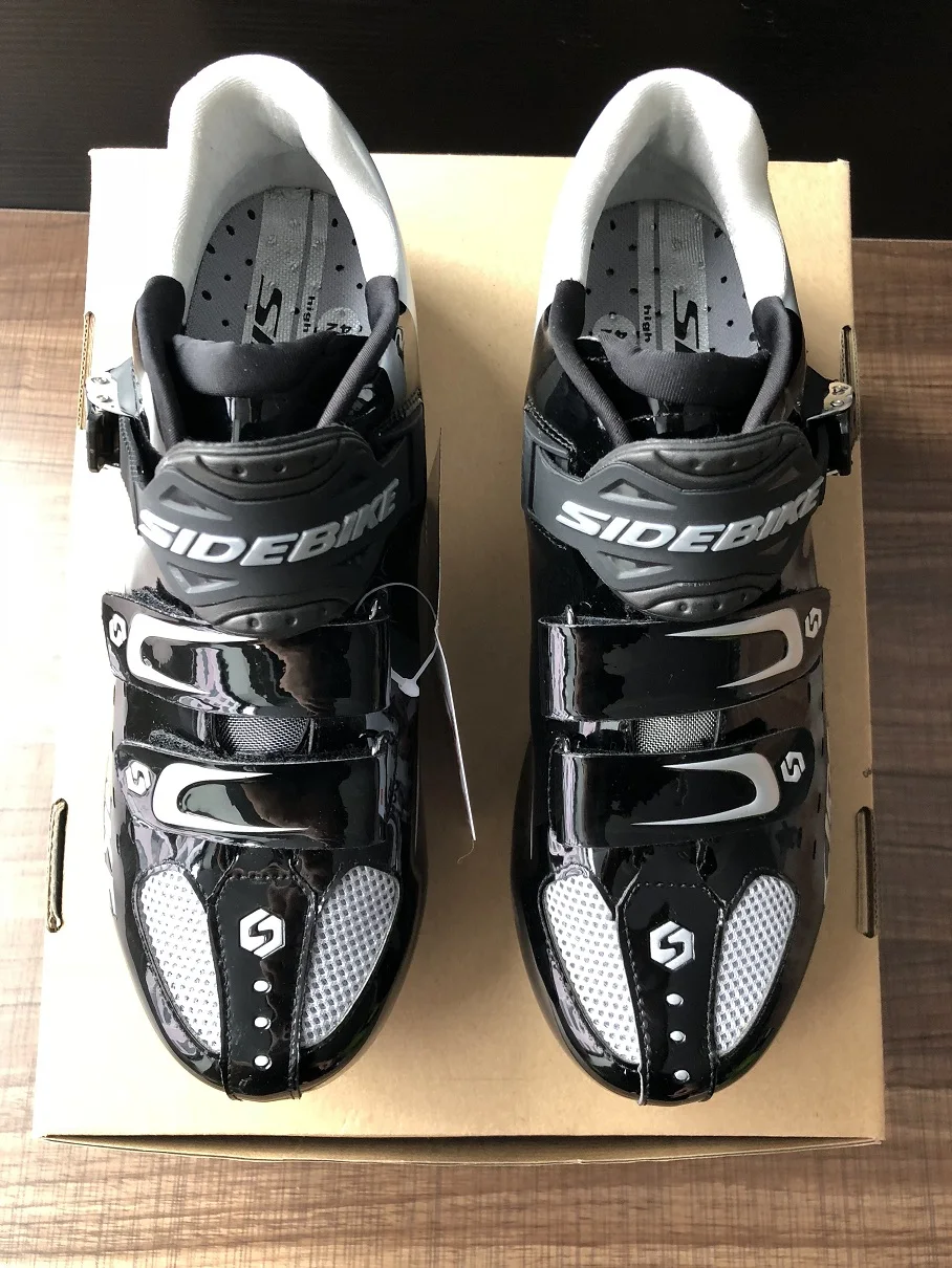 Sidebike professional quality Cycling Bike Shoes non-slip wear outdoor Athletic bicycle shoes comfortable road Bike lock shoes