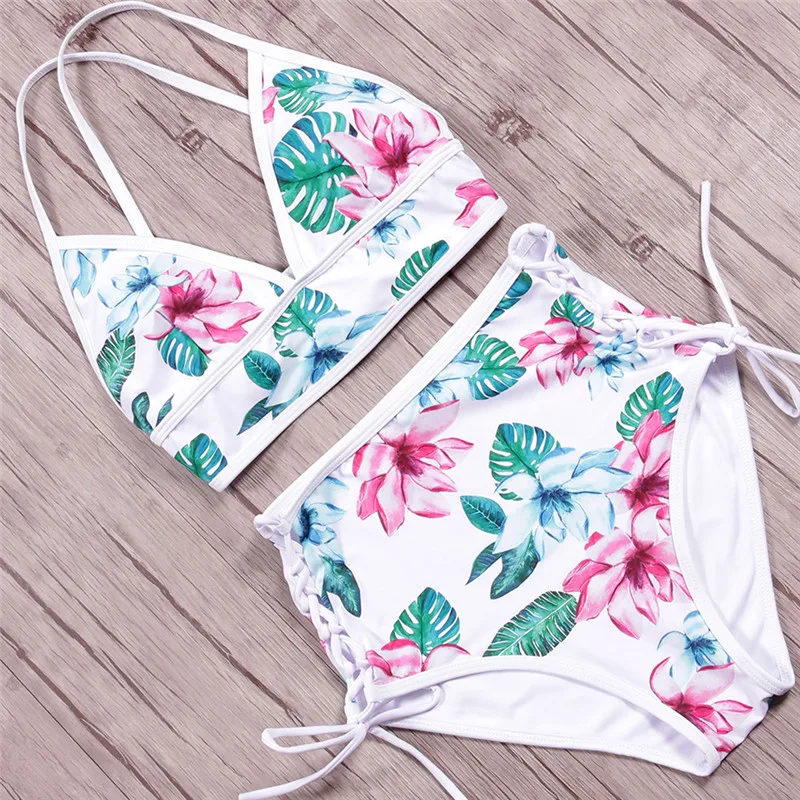 NAKIAEOI-2018-Sexy-Bandage-Bikini-Women-Push-Up-Swimwear-High-Waist-Swimsuit-Print-Brazilian-Bikini-Set (2)