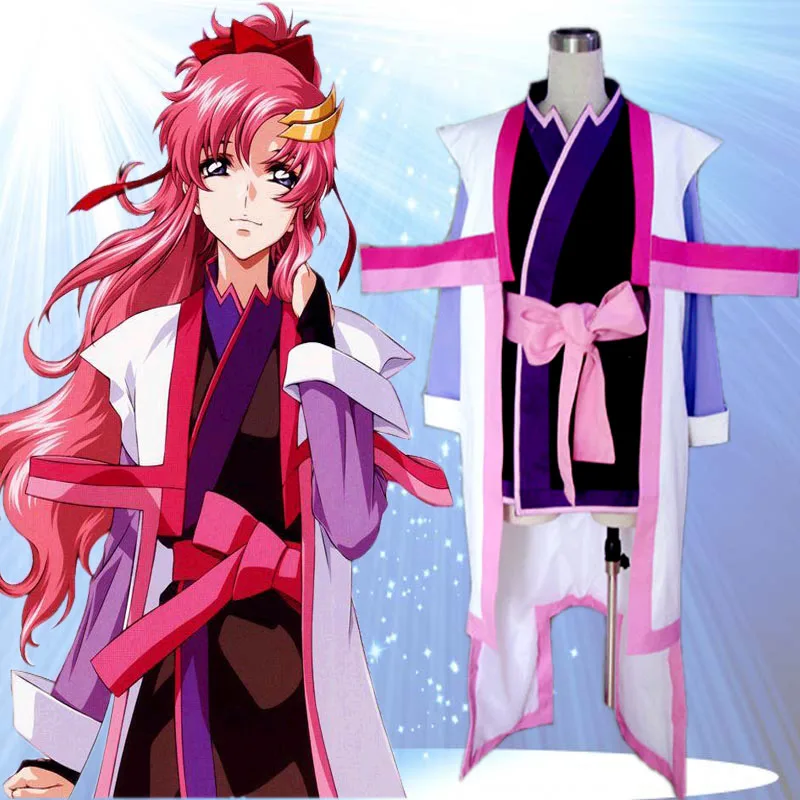 hot!Lacus Clyne Cosplay Costume Custom Made