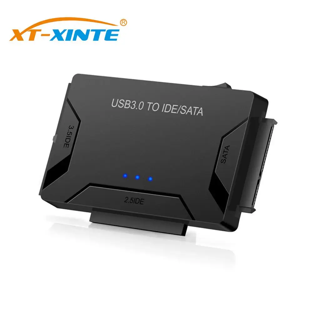 

3IN1 USB 3.0 to SATA IDE Adapter USB3.0 Cable Transfer Converter for PC Notebook Laptop 2.5inch 3.5 Inch Hard Disk Drive HDD SSD