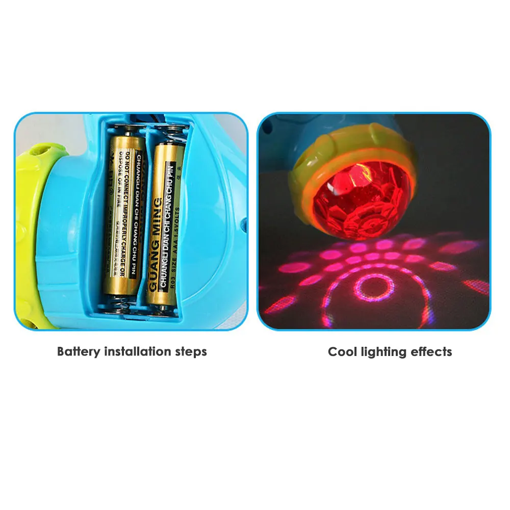 Мягкий мигающий Рог многоцветный развивающий громкоговоритель игрушка для маленького раковины Прямая