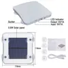 Solar Charger Portable USB Charger 1800/2600/5200mAh Solar Power Bank Car Window Square Sucker Style Charger External battery ► Photo 2/6