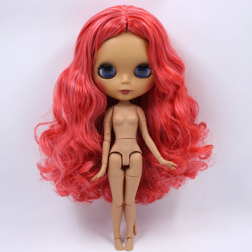 Кукла на заказ ICY DBS Blyth No.BL1063/1061 Red смешанные волосы 1/6 bjd аниме ob24|Куклы| |
