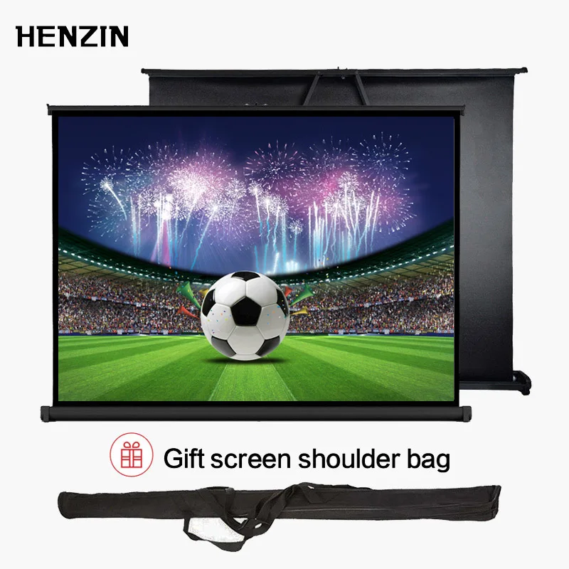 Mini Portable 40 inch Tabletop Projector Screen 4:3 HD Matte White Foldable Table Projection Screen For Office Business Training Mini Portable 40 inch Tabletop Projector Screen 4:3 HD Matte White Foldable Table Projection Screen For Office Business Training