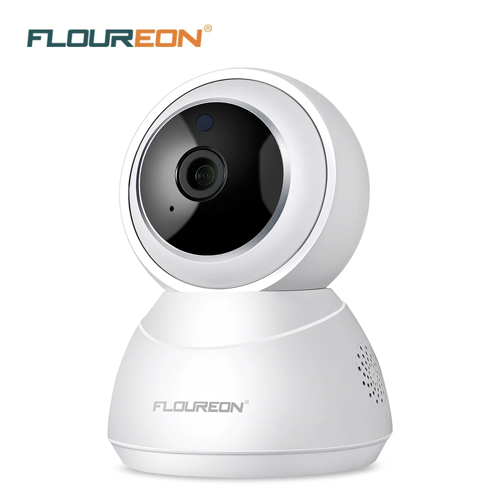 

FLOUREON YI Cloud 1080P HD Wireless IP Security Camera PTZ Smart Tracking Night Vision 2-Way Audio Baby Monitor