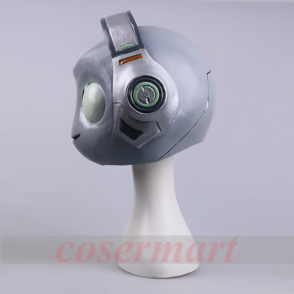 Hot Game OW Mask Cosplay Lucio Masks Latex Skin Full Head mask Helmet Gold Silver Adult Halloween Party Prop (16)