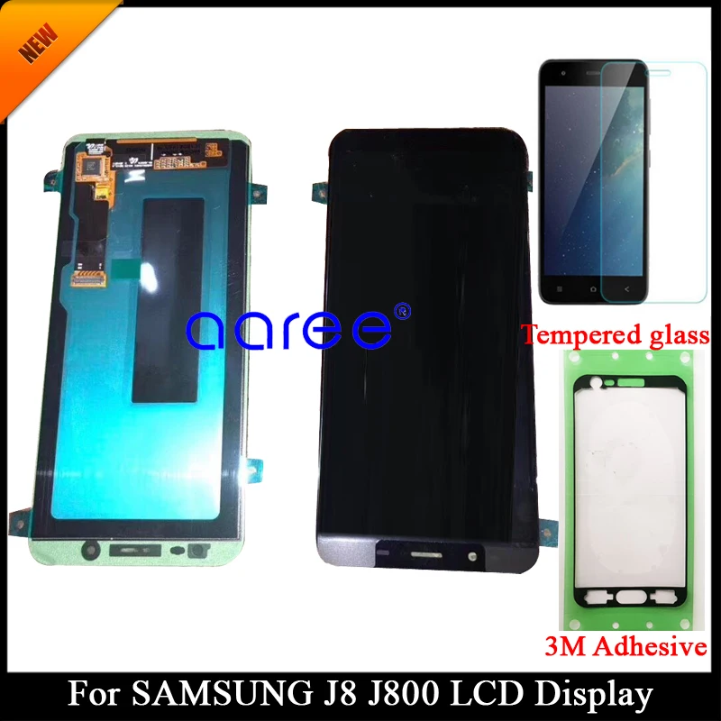 Протестированный класс AAA Super AMOLED ЖК-дисплей для SAMSUNG J8 2018 Samsung J810 ЖК-экран