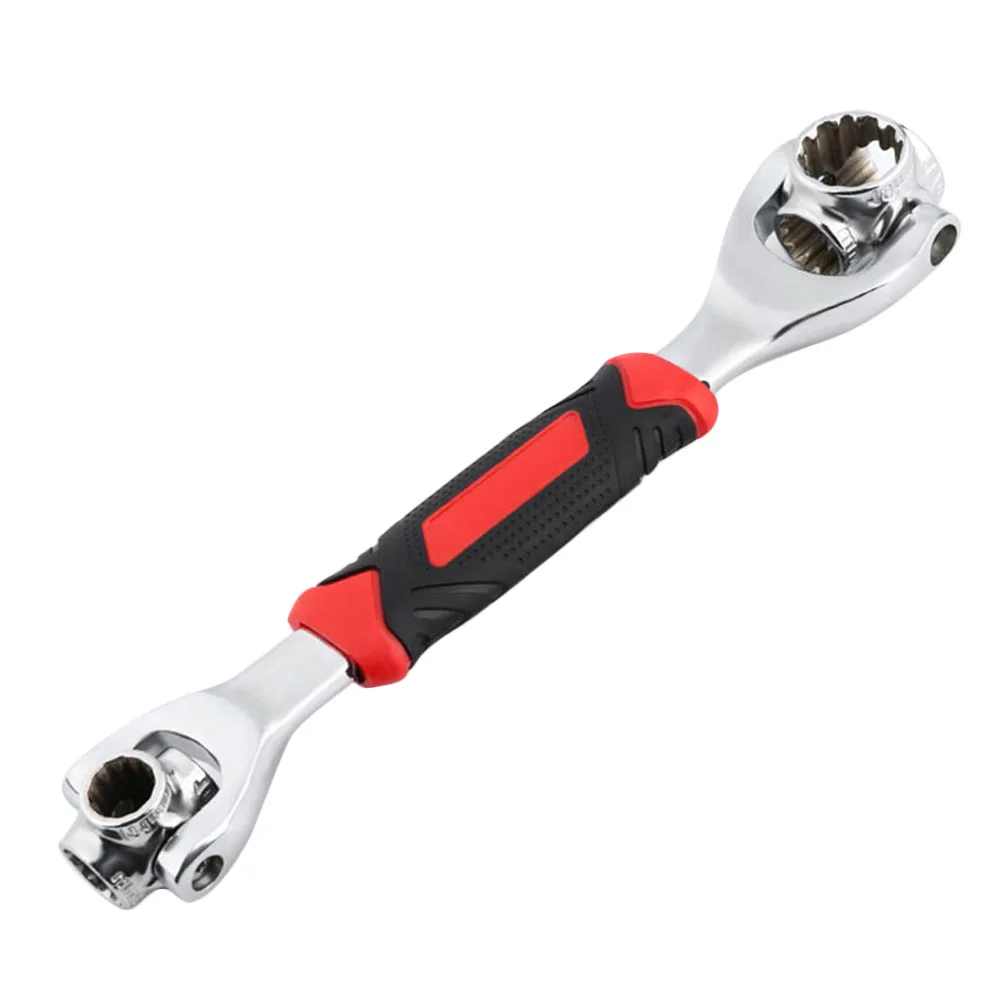 

Auto Repair Tool 48 in 1 Socket Wrench Multifunction Universal 360 Degree Socket Spanner Wrench Rotating Tool for Any Size Bolt