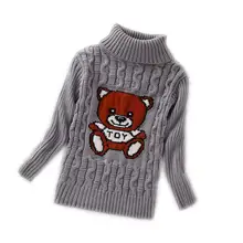 Однотонные свитера с высоким воротником для маленьких мальчиков и девочек; мягкие теплые детские свитера; Sueter Infantil; сезон осень-зима