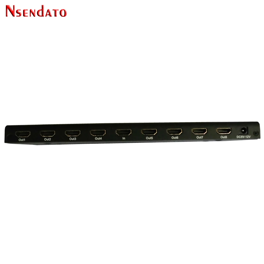 HDMI сплиттер Nesendato 1x8 4K x 2K 1 In 8 Out коммутатор конвертер с DC адаптером поддержка 4k 3D