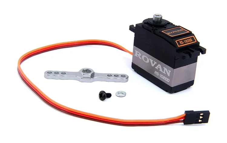 

20Kg Digital Throttle Servo with CNC alloy servo arm for 1/5 scale HPI KM RV baja 5b 5t 5sc parts RC CAR 630302
