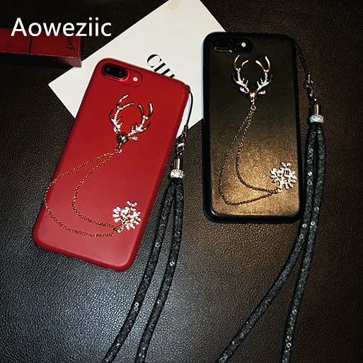 Кожаный ремешок Aoweziic для iPhone6s 8 XR XS MAX 7plus|for iphone|phone casescase leather |