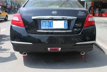 Car Styling! 1pcs Stainless steel Rear Exhaust Muffler Tail Tip End Pipe for Nissan Teana Altima 2008 2009 2010 2011 2012