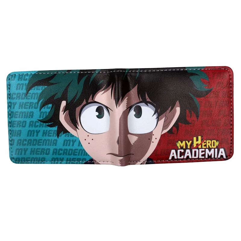 Горячая Распродажа продуктов аниме мой герой Academy deku кошелек короткий кошелек с карманом для монет держатель для карт