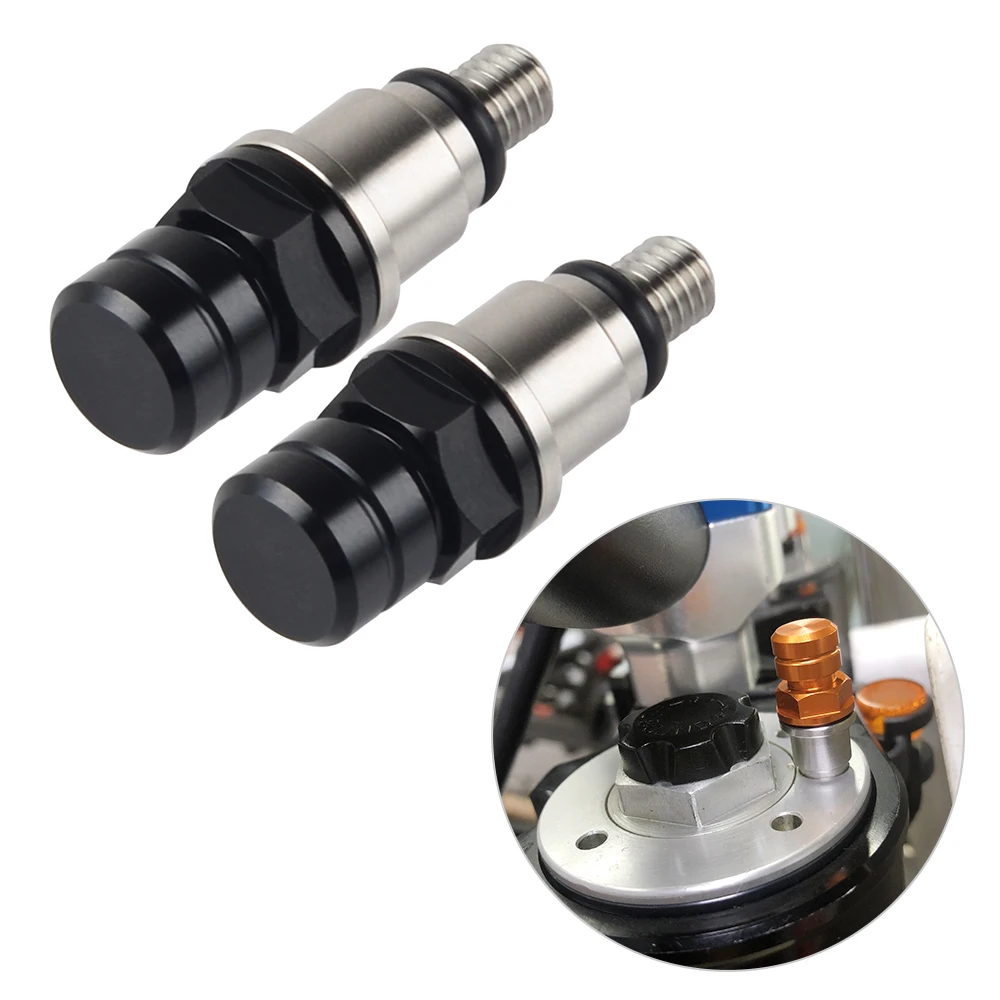 

H2CNC M5 Racing Suspension Fork Bleeders Screws Air Pressure Relief Valves For GASGAS EC EX 250 300 ENDURO GP250 GP300 2018 2019