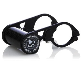 

FOURIERS Road Mountain bike MTB handlebar extensions mounts CNC Carbon tube for computer light clip 31.8/34.9MM