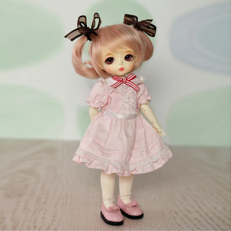 Кукла OUENEIFS латти жёлтая Хани 1/8 bjd sd фигурки из смолы модель тела для маленьких