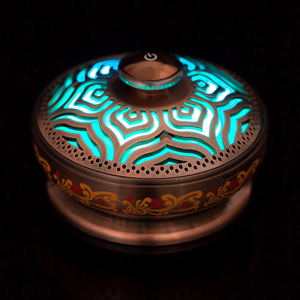

Miniature Smokeless Fragrant Diffuser Aromatherapy Fragrant Oil Vaporizer with Light XHC88