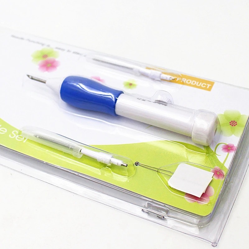 

Punch Needle Craft Set Poke Fun Needle Tool For Embroidery With 3 Needles ,Knitted Tools