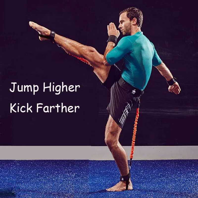 

Tennis Trainer Resistance Bands Elastic Band For Fitness Practice Training Pull Rope Leg Strength Muscle Gym Equipment Accessory