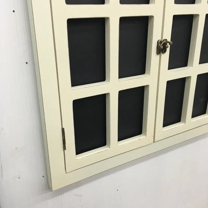 Wooden Window Shape Blackboard (12)