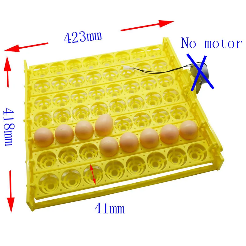56 яиц инкубатор 220 В/110 В курица утка и другая птица автоматический инкубатор яиц птицы инкубационное оборудование 1 комплект - Цвет: No motor