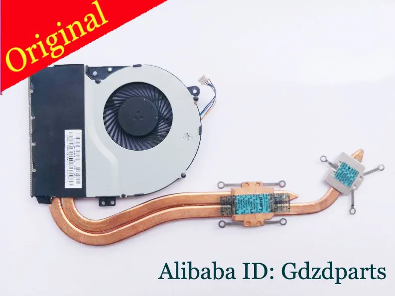 

Original New Laptop heatsink and cooling fan For Asus X550C X550CC X552E Y581C X552V X550LD Series Discrete graphics