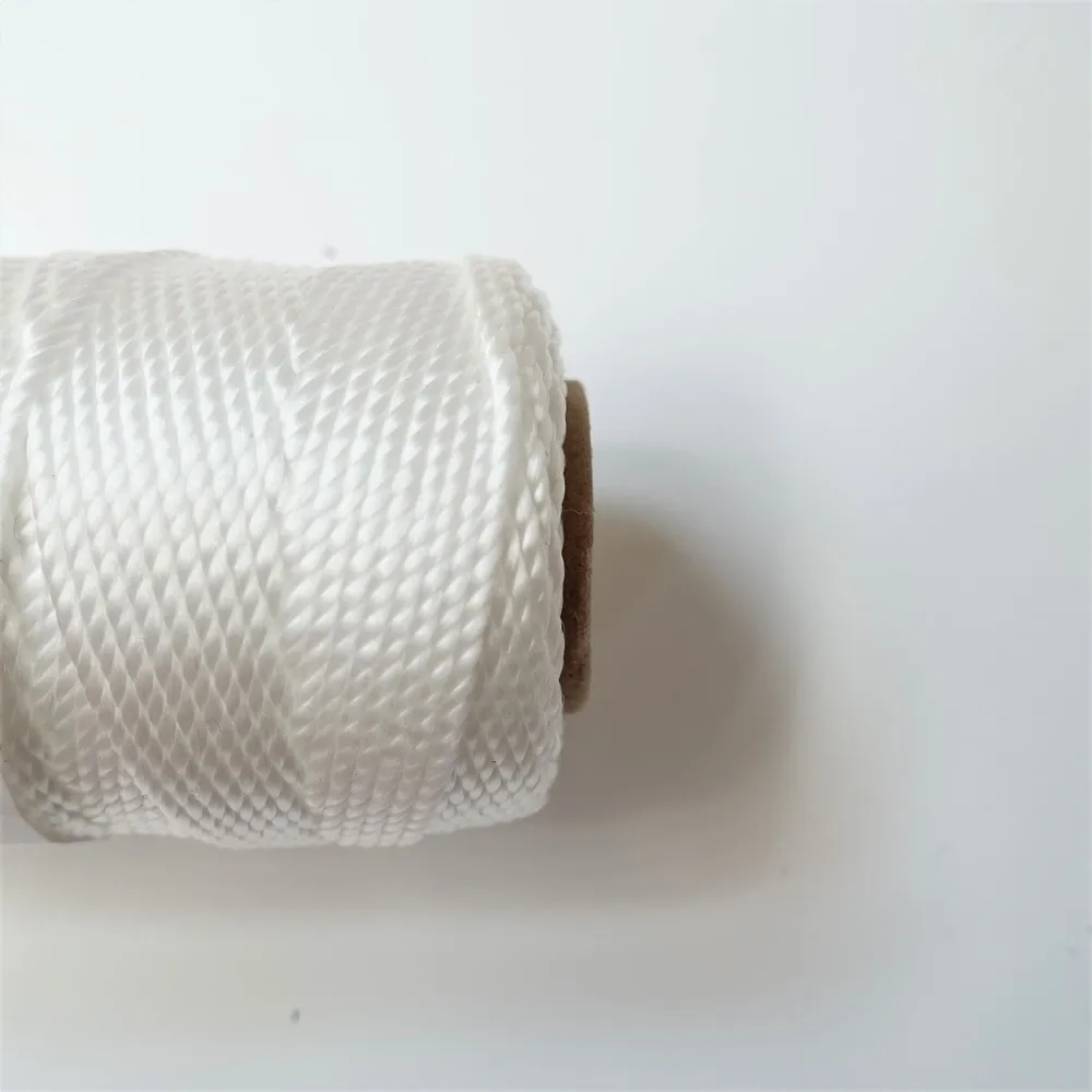 250FT(76m) #18 Contorto PP Mason Gesso Linea corda All'abrasione Marciume Resistente alla Muffa, muratura di segnalazione di Pesca Marine di Crafting FAI DA TE Giardinaggio