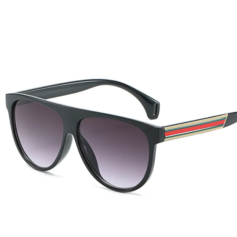 

Square Sunglasses Women Retro Retro Flat Top Sunglasses Luxury Brand Designer Big Black Shadow Trend Glasses Female Eyes Men