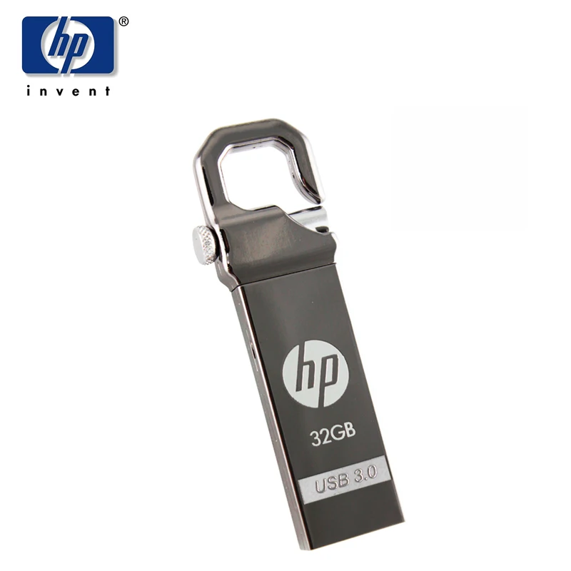 HP Metal USB Flash Drive USB3.0 32GB High Speed USB Stick x750w Pendrive 32gb 3.0 Flash Memory Disk on Key For Car audio mp3