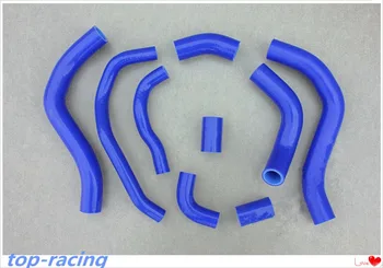 

9pieces Reinforced silicone radiator coolant hose for Honda CBR600RR CBR600 RR 2007-2011 2008 2009 2010 blue/red