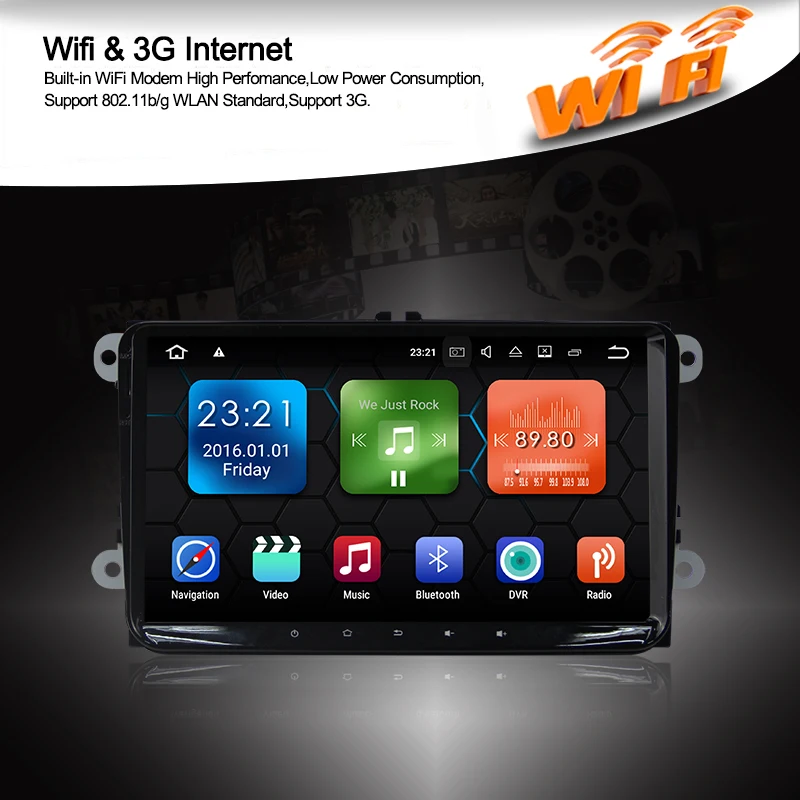 Perfect 9" Android 9.0 Car DVD for VW golf touran passat B6 sharan jetta caddy transporter t5 polo tiguan car radio gps navigator 4G RAM 10 Perfect 9" Android 9.0 Car DVD for VW golf touran passat B6 sharan jetta caddy transporter t5 polo tiguan car radio gps navigator 4G RAM 10