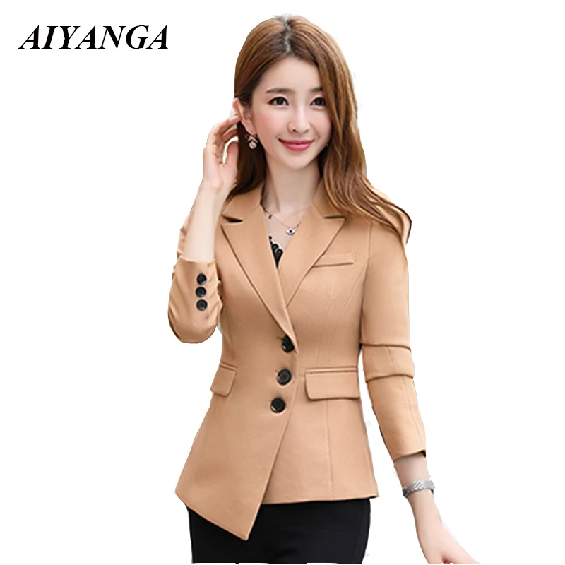 OL Fashion Blazers Women 2018 Spring Autumn Winter Blazers Jackets